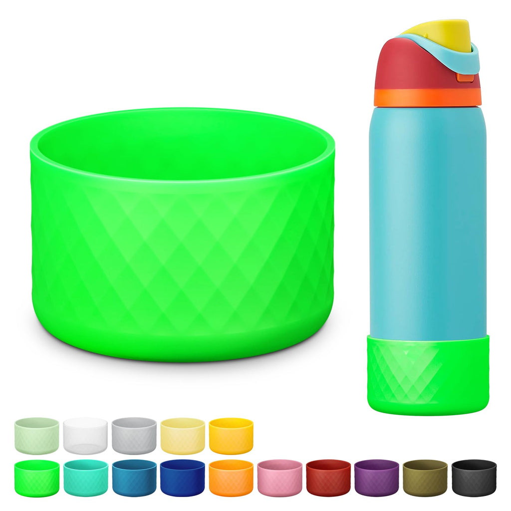 Silicone Boot for Owala Water Bottle 24 oz 32 oz 40 oz, Anti-Slip Protective Sleeve for FreeSip/Twist/Flip Stainless Steel Water Bottles Accessories