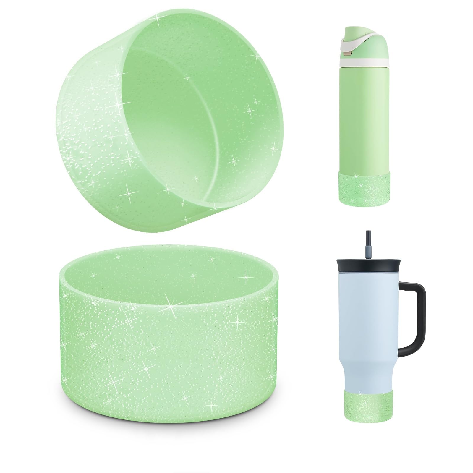 Silicone Boot for Owala Water Bottle 24 oz 32 oz 40 oz, Anti-Slip Protective Sleeve for FreeSip/Twist/Flip Stainless Steel Water Bottles Accessories