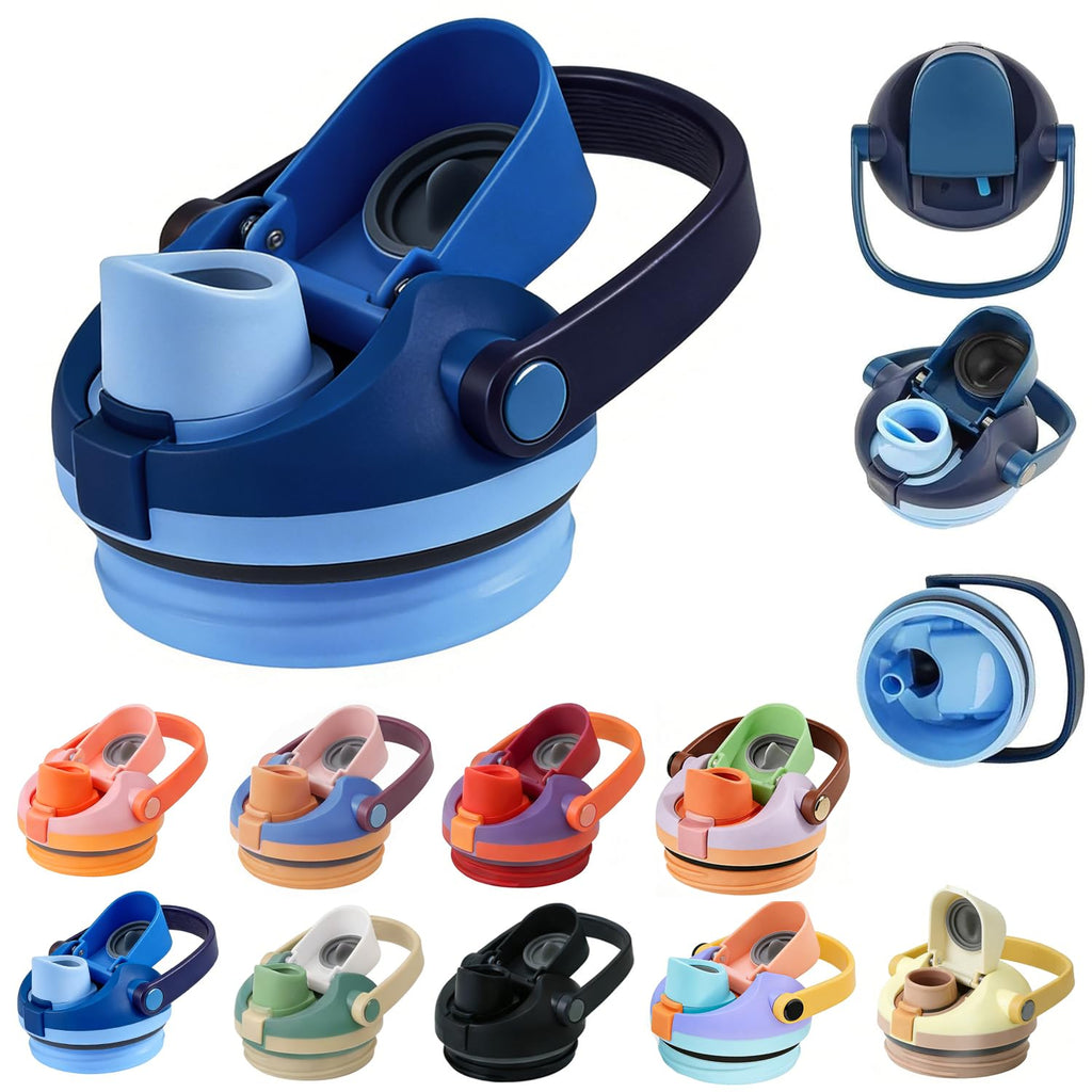 30 OZ Replacement Lid for Owala Freesip Sway Tumbler, One Button Water Bottle Top Replacement Cap with Handle Compatible with Owala FreeSip Sway, BPA-Free, Leakproof, Lockable